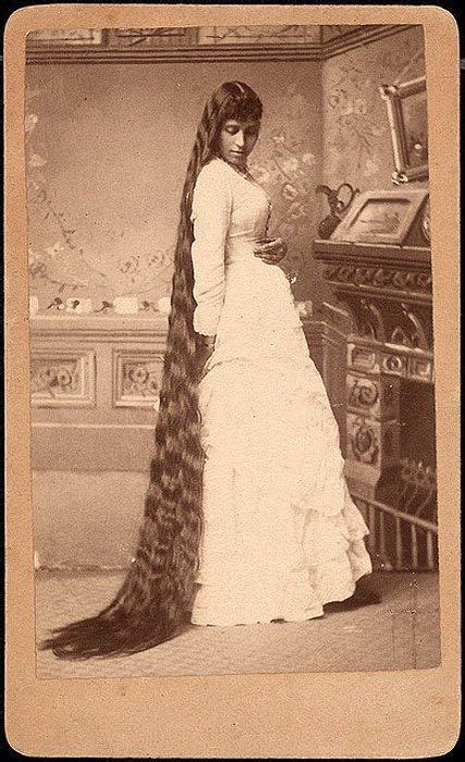 Hair was long in the victorian age. 38 Photos That Prove Victorian Women Never Cut Their Hair