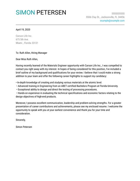 Casual Info About Personalized Cover Letter Samples Modern Professional