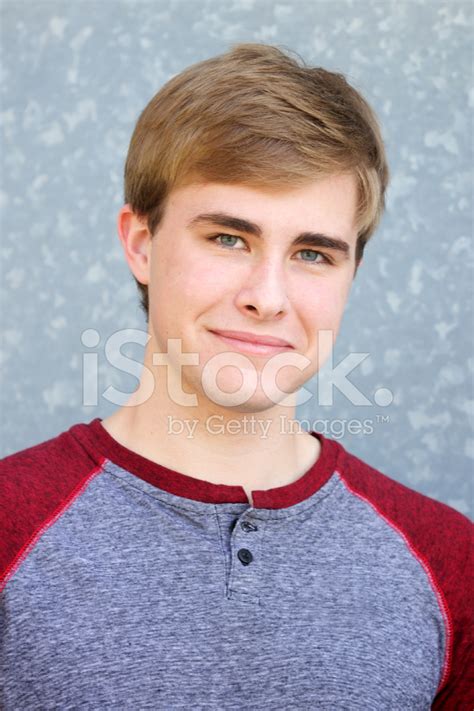Handsome Teenage Boy Portrait Stock Photo Royalty Free Freeimages