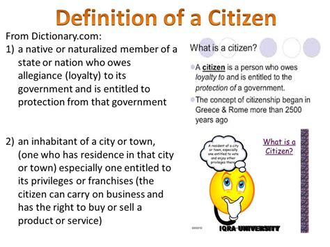 Citizenship And What It Means