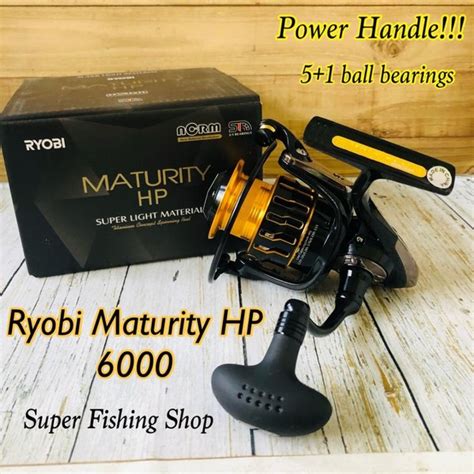 Jual Reel Ryobi Maturity HP 6000 POWER HANDLE Di Lapak Super Fishing