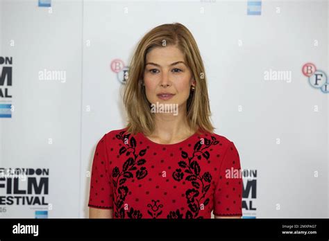 Actor Rosamund Pike Poses For Photographers At A Photocall For The Film