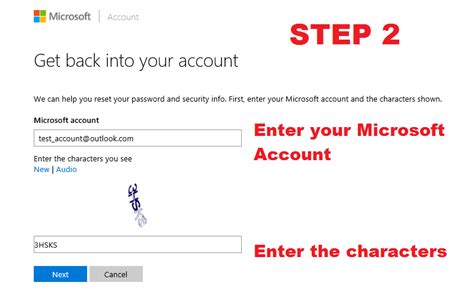 How To Reset Your Password Of Your Microsoft Account Microsoft Community