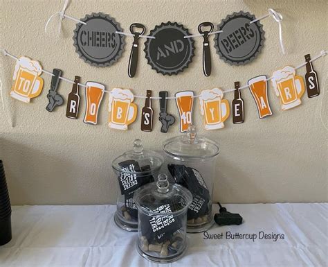 Cheers And Beers Bannerbeer Party Decorations Cheers Etsy Artofit