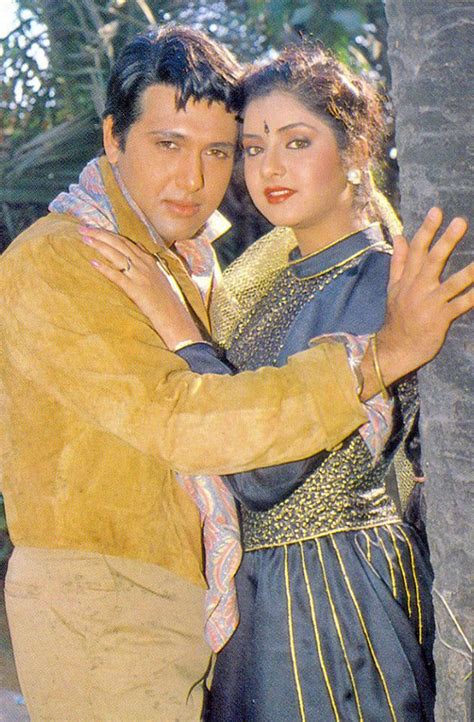 Govinda And Divya Bharti Movie But Her Life Tragically Came To An End When She Fell From Fifth