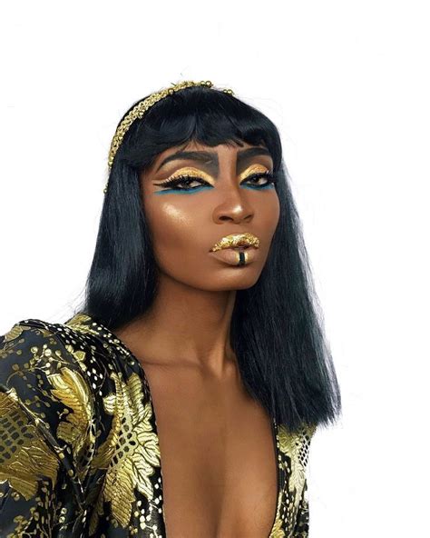 cleopatra vibes fabuloushair cleopatra makeup egyptian