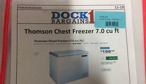 Thomson Chest Freezer 7.0cu ft for Sale in Minneapolis, MN - OfferUp