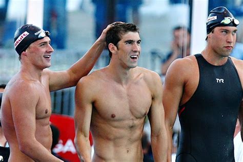 ryan lochte michael phelps and matt grevers the best of the best if these men don t