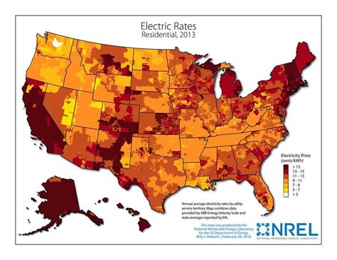 Electricity Prices Map Thermal Power Station