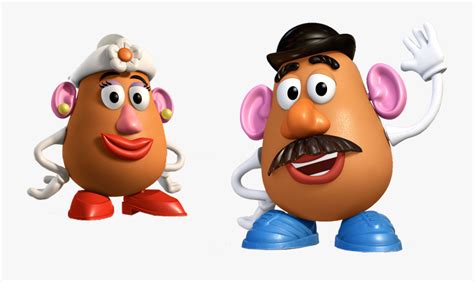 Clip Art Mr Potato Head Mrs Transparent Toy Story Characters Free