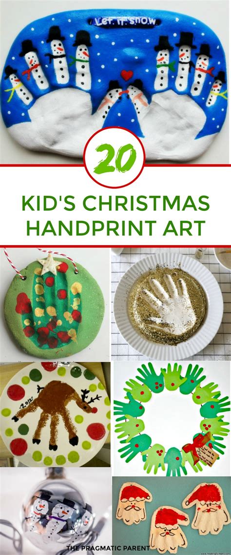 20 Fun And Easy Christmas Handprint Art For Kids