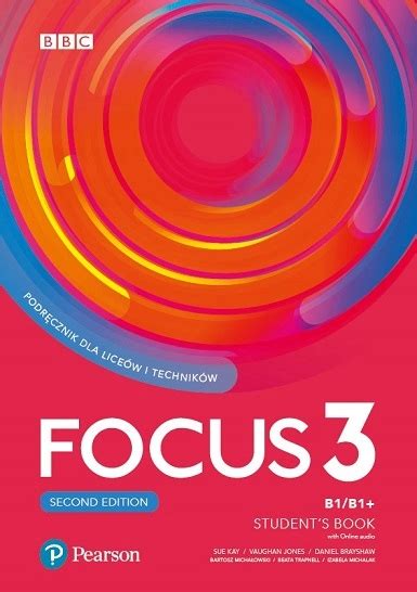 FOCUS 3 Second Edition podręcznik Pearson - 8329287299 - oficjalne