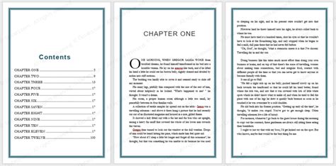 How To Format A Book In Word Printable Templates