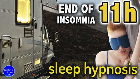Sleep Hypnosis Fall Asleep Easily Night Van Ride Ambience Sound To