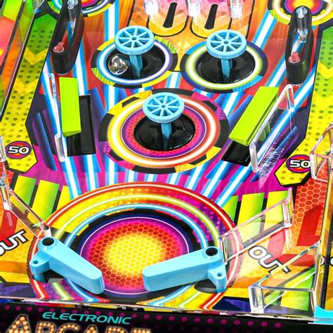 Electronic Arcade Pinball Neon Series Smyths Toys Superstores