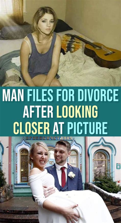 Man Files For Divorce After Looking Closer At Picture Beginner