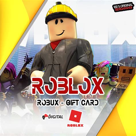 Jual Roblox Game Card Dan Robux Key 800 Roblux Misterdigital Id Vcgamers