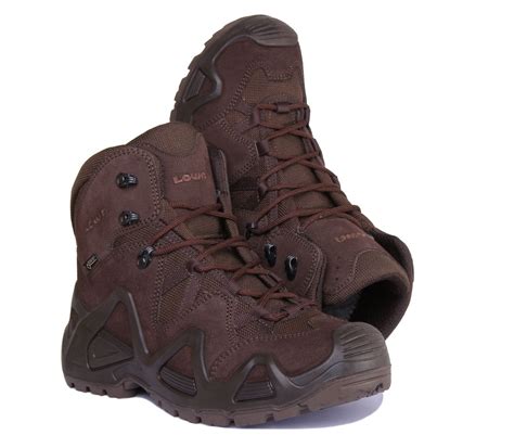 Тактические ботинки Lowa Zephyr Gtx Mid Tf Dark Brown купить по низкой цене с доставкой по