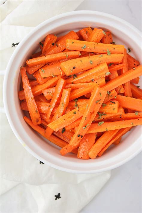 Simple Roasted Carrots The Baker Upstairs