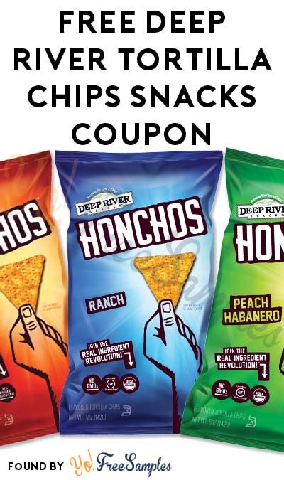 Update Free Deep River Tortilla Chips Snacks Coupon Email