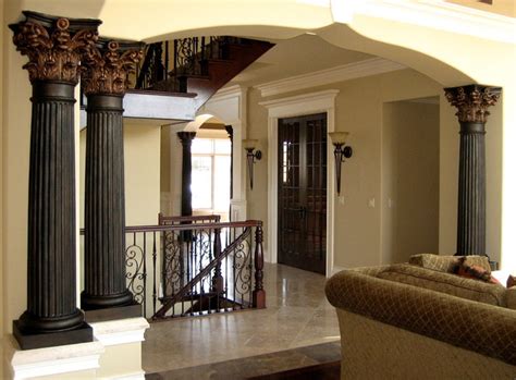 Paint + pattern where design & creativity collide. hand painted columns