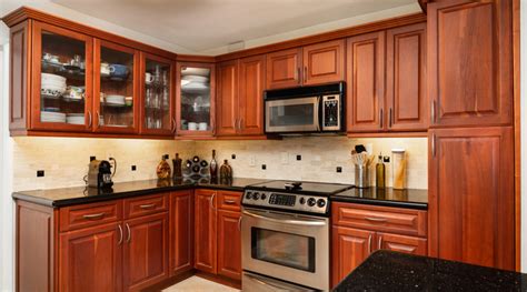 It is made from mahogany solids and cherry veneers. Cherry Wood Cabinets: Pros and Cons - Outside The Box