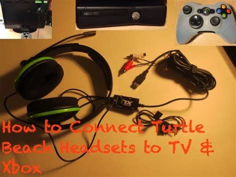 How To Connect Turtle Beach Headphones To Tv And Xbox Youtube