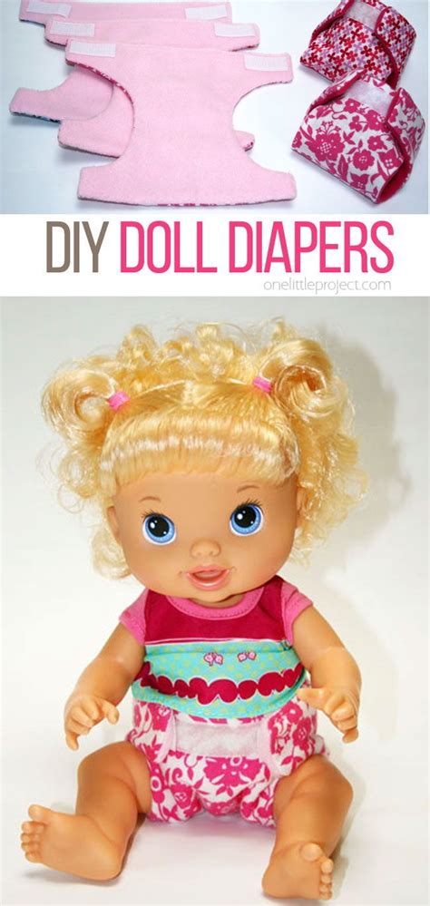 How To Make Cloth Diapers For A Baby Doll Artofit