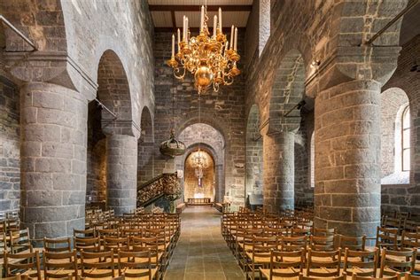 Romanesque Church Interior