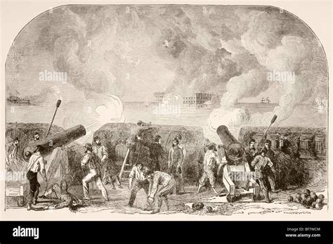 The Attack On Fort Sumter April 12 And 13 1861 First Battle Of