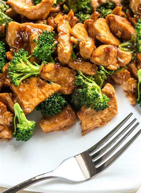 When the sauce starts bubbling, add broccoli. Chinese Chicken and Broccoli | Erren's Kitchen