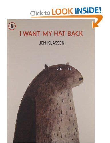 Wonderful Book I Want My Hat Back Uk Jon Klassen Books