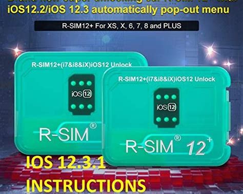 Maybe you would like to learn more about one of these? Rsim 12 Unlock Card Chip R sim Unlock Compatible with iPhone Xs/X/8/7/6/6s/5/G iOS 12.3 .1 Auto ...