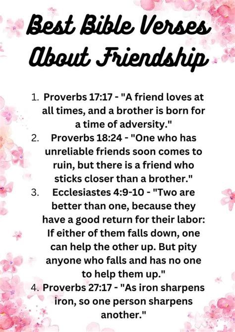 120 Bible Verses About Friendship You Should Dedicate † ️️ Daily