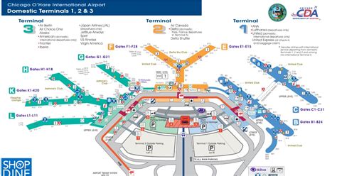 Atlanta Airport Map Delta Gates