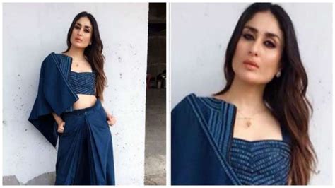 Kareena Kapoor Khan Looks Like A Goddess In Midnight Blue Dress By