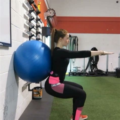 Abby On Instagram Exercise Ball Only Leg Circuit Tag A Friend To