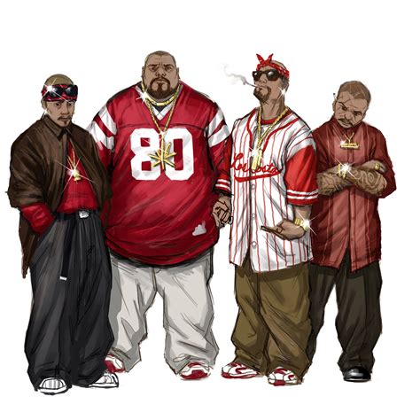 Image Los Carnales Concept Art Four Gang Members Saints Row