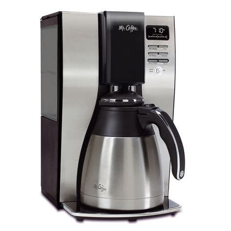 Mr Coffee Optimal Brew 10 Cup Programmable Coffee Maker With Thermal