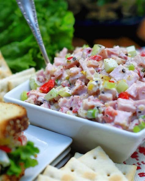 Diced Ham Salad Recipes Southern Chopped Ham Salad Southern Discourse