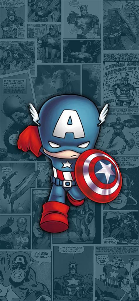 Captain America Cartoon Wallpapers Top Những Hình Ảnh Đẹp