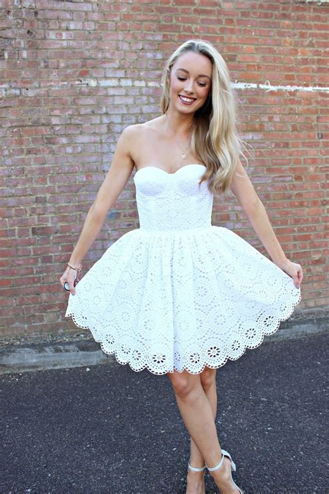 Birthday Bliss Cute White Birthday Dresses Melroseog
