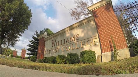 Williams Baptist University 75th Anniversary Youtube