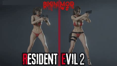 Resident Evil Remake Nude Mod Claire Part Youtube