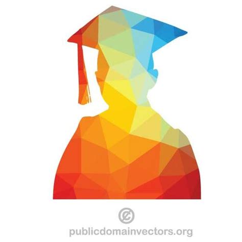 Graduate Student Silhouette Public Domain Vectors