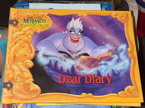 3 Disney The Little Mermaid’s Treasure Chest Books 1992 | eBay