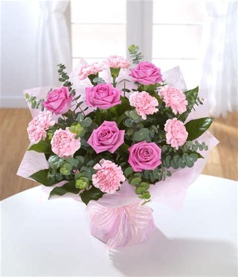 Rose And Carnation Delight Online Flower Delivery Same Day Flower