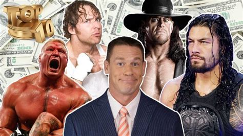 top 10 richest wwe wrestlers in the world youtube vrogue