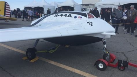 Lockheeds Skunk Works Reveals Tailless X 44a Uas Vision