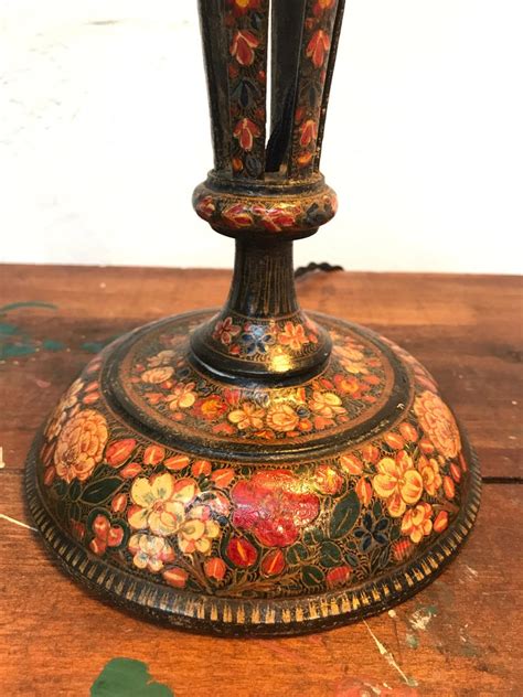 Antique Papier Mâché Gypsy Table Lamp At 1stdibs